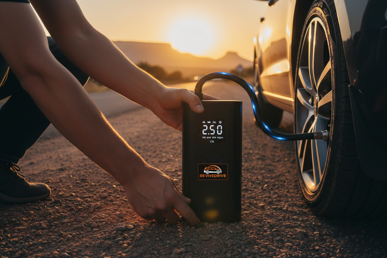 ReviveDrive Air Pump - Lifestyle Shot